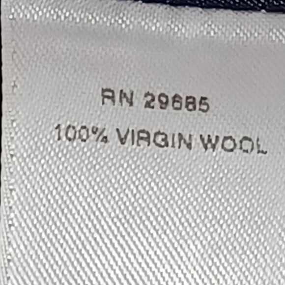 Pendleton women's 6 fatigue navy blue virgin wool jacket - Picture 6 of 7